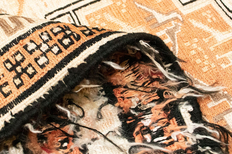 Kelim Carpet - orientalisk matta - 103 x 62 cm - beige