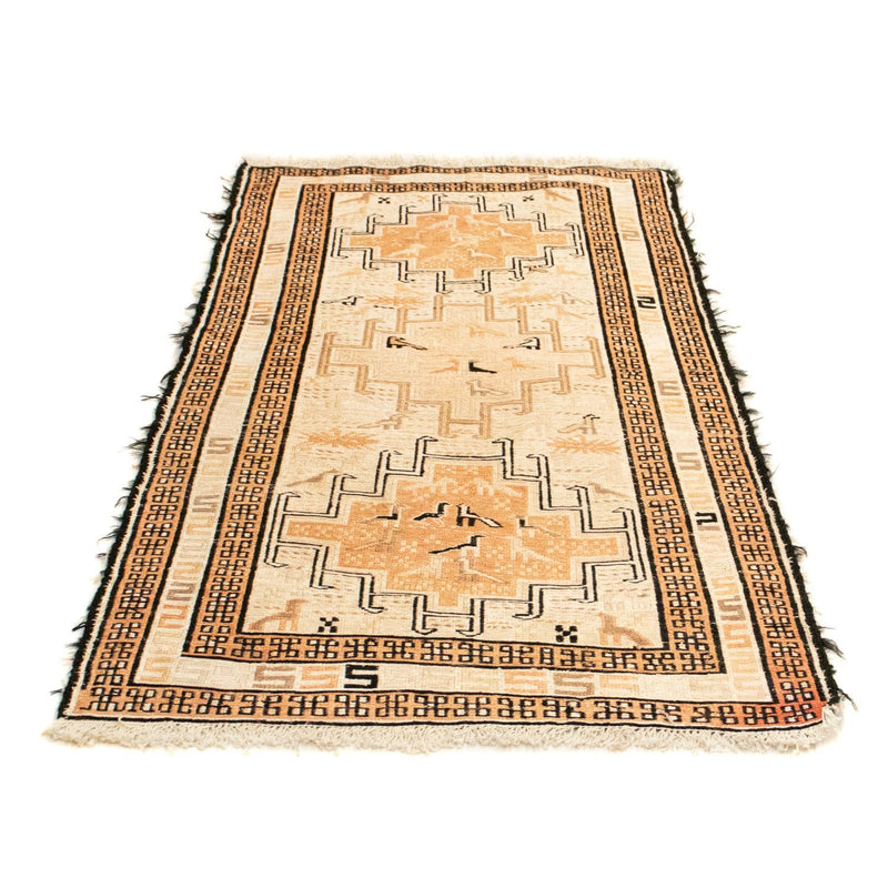 Kelim Carpet - orientalisk matta - 107 x 63 cm - beige