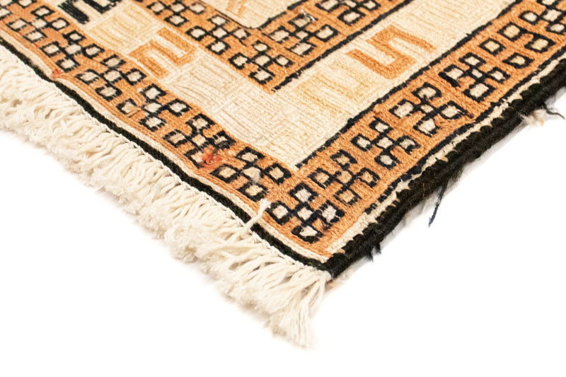 Kelim Carpet - orientalisk matta - 100 x 71 cm - beige