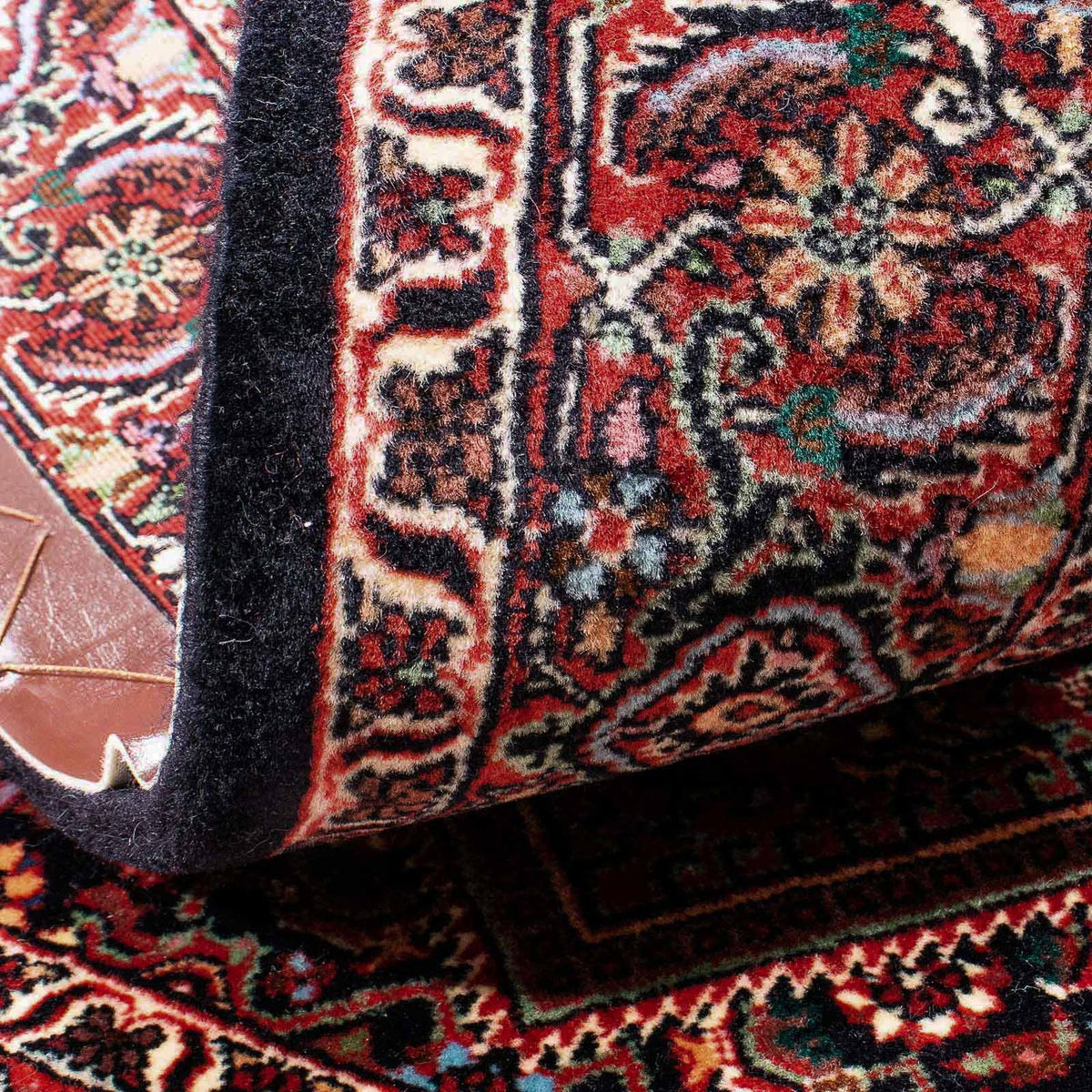 Persisk matta - Bijar - 169 x 108 cm - röd