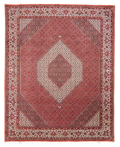 Bidjar Mattan 256x312cm - Persisk matta - ljusröd