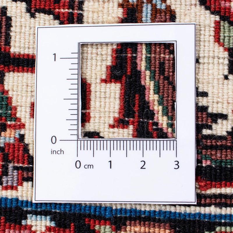 Persisk matta - Bijar - 250 x 171 cm - mörkröd