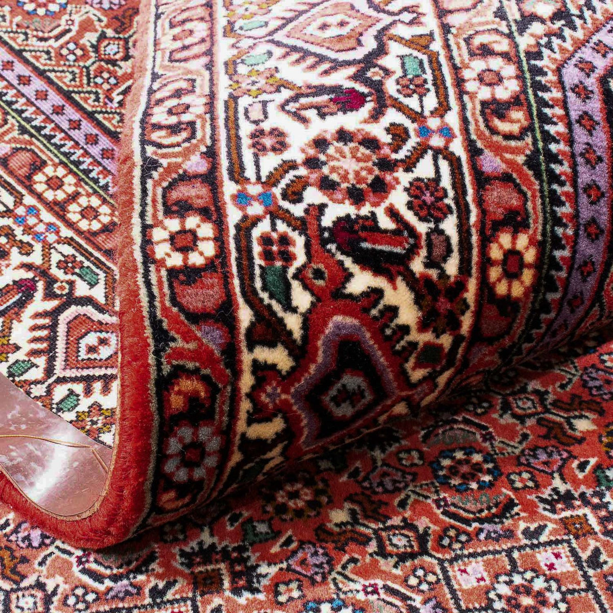 Persisk matta - Bijar - 180 x 111 cm - ljusröd