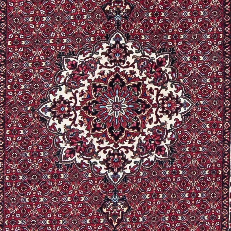 Runner Persisk matta - Bijar - 398 x 83 cm - mörkröd