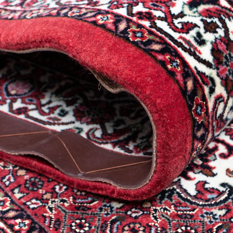 Runner Persisk matta - Bijar - 398 x 83 cm - mörkröd