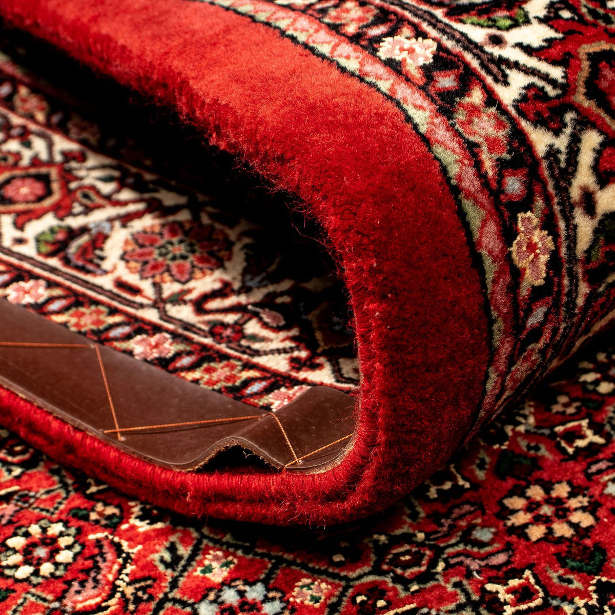 Runner Persisk matta - Bijar - 292 x 78 cm - mörkröd