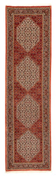 Runner Persisk matta - Bijar - 314 x 85 cm - mörkröd
