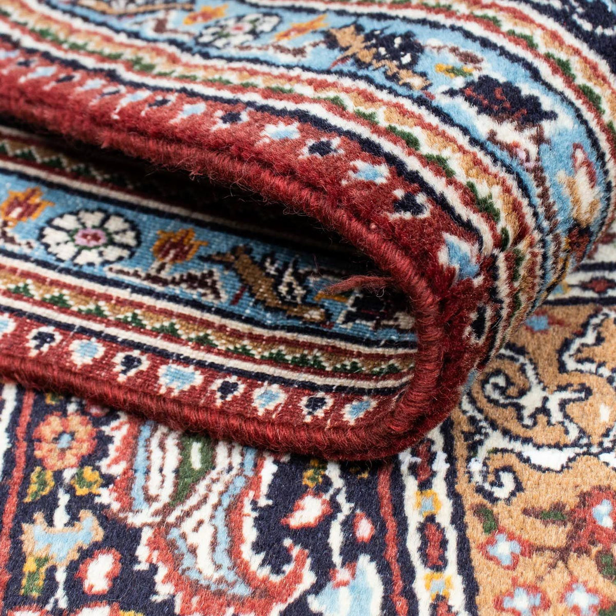 Persisk matta - Classic - 194 x 147 cm - mörkröd