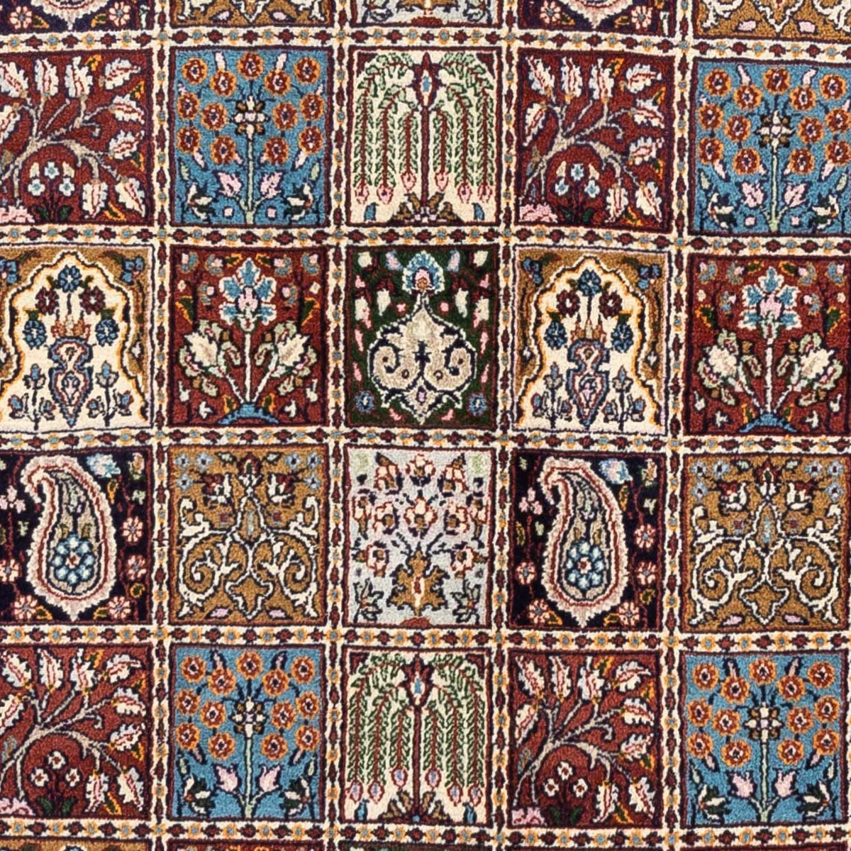 Persisk matta - Classic - 235 x 173 cm - mörkröd