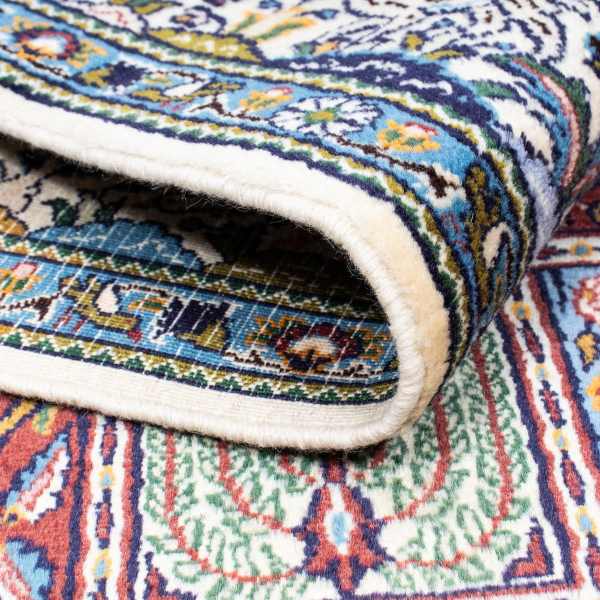 Persisk matta - Classic - 196 x 148 cm - ljusblå