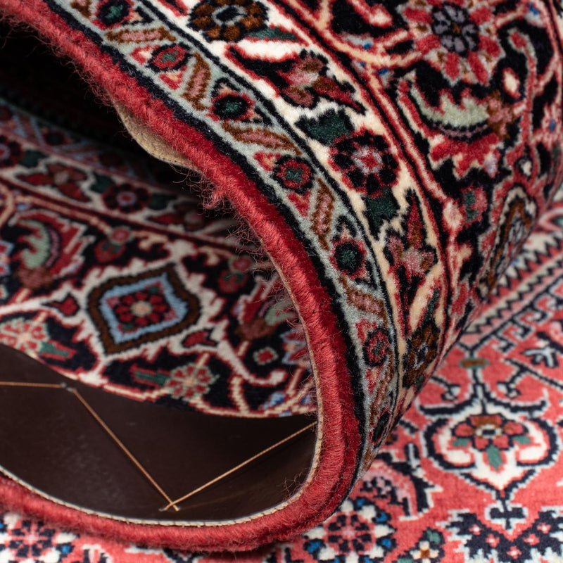 Persisk matta - Bijar - 198 x 132 cm - ljusröd