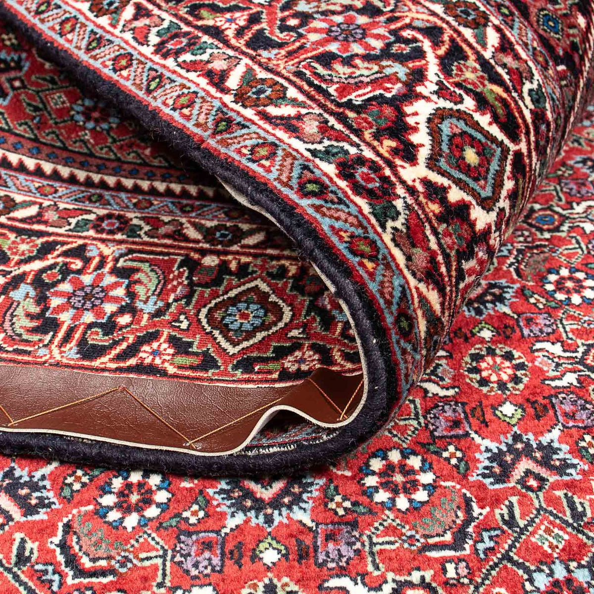 Persisk matta - Bijar - 212 x 133 cm - mörkblå