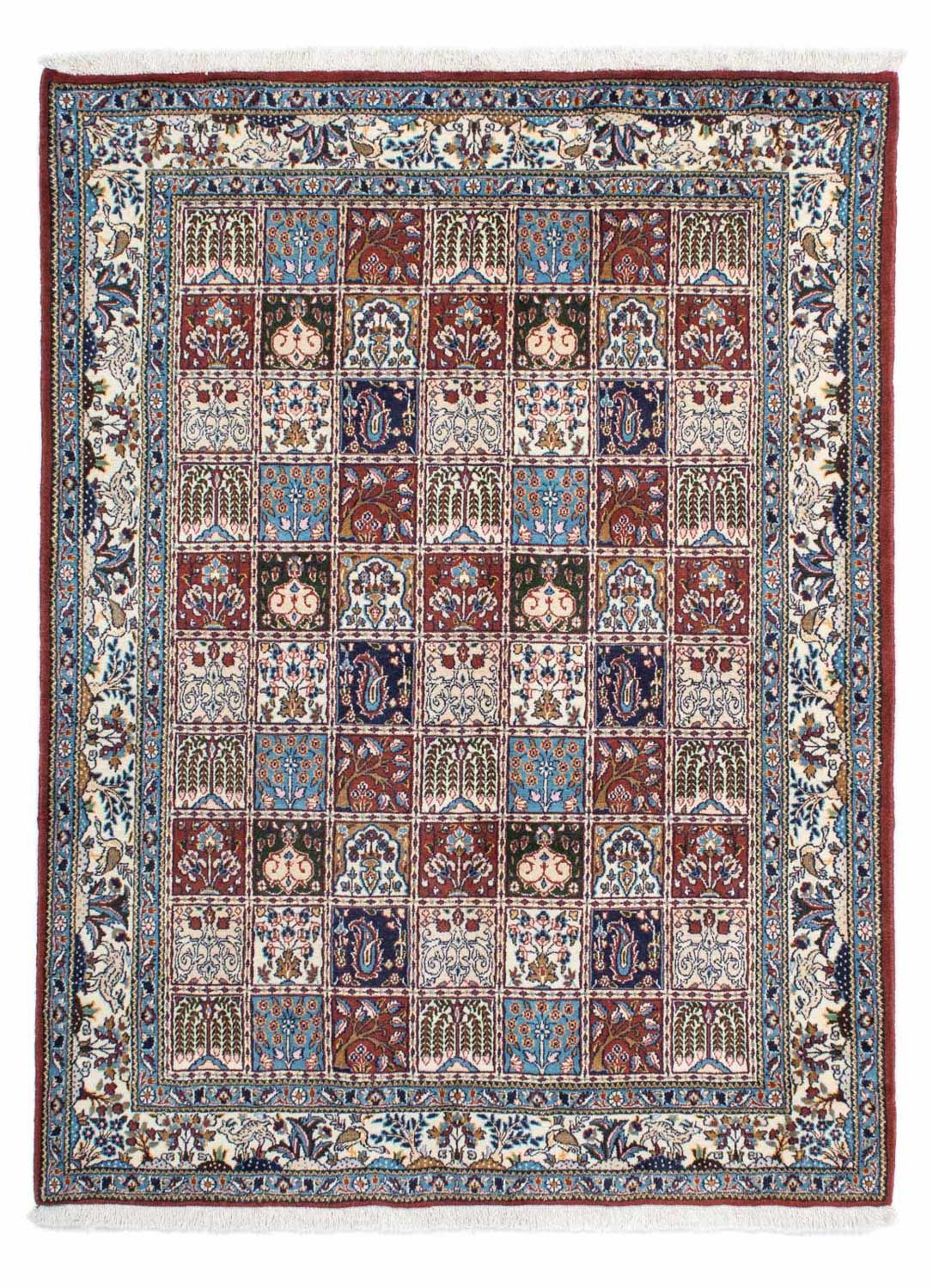 Persisk matta - Classic - 195 x 147 cm - mörkröd