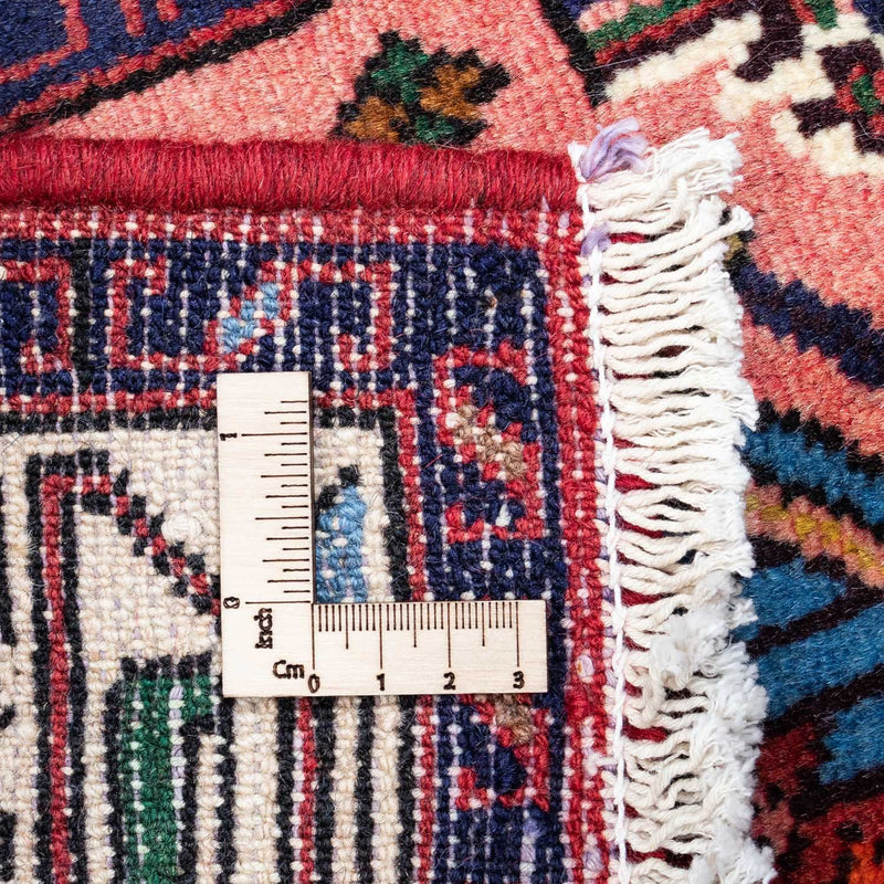 Persisk matta - Nomadic - 125 x 80 cm - mörkröd