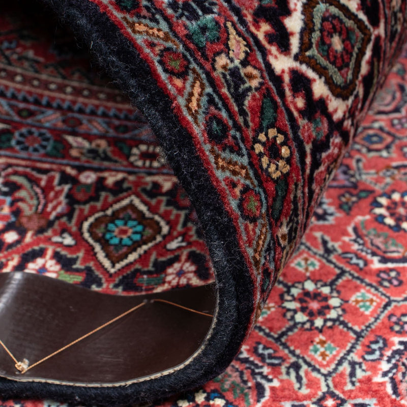 Persisk matta - Bijar - 204 x 131 cm - ljusröd