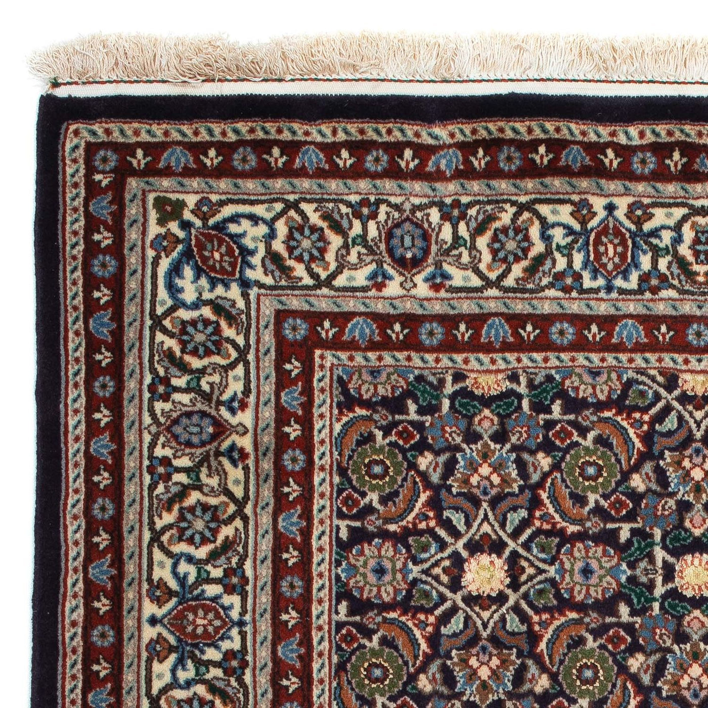 Persisk matta - Classic kvadrat  - 104 x 101 cm - mörkblå