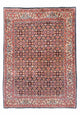 Persisk matta - Bijar - 158 x 110 cm - mörkblå