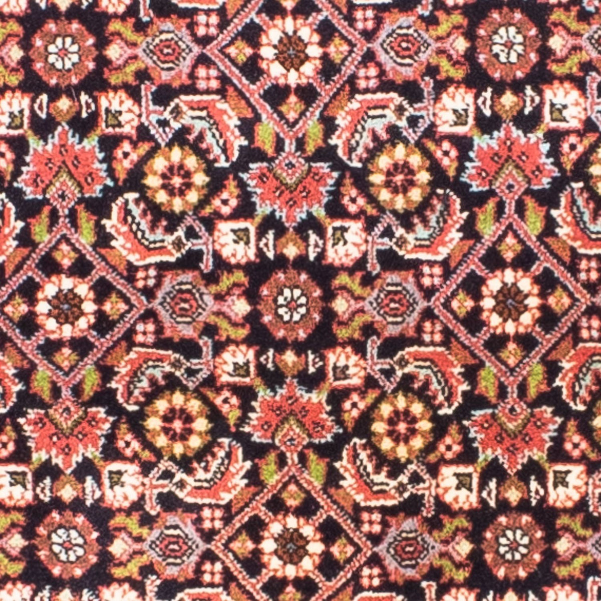 Persisk matta - Bijar - 158 x 110 cm - mörkblå