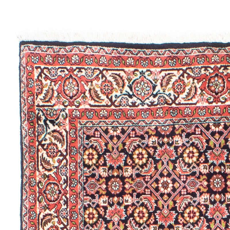 Persisk matta - Bijar - 158 x 110 cm - mörkblå