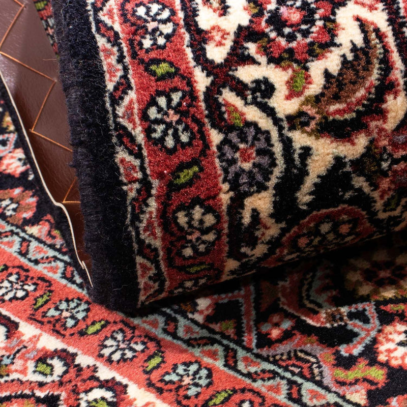 Persisk matta - Bijar - 158 x 110 cm - mörkblå