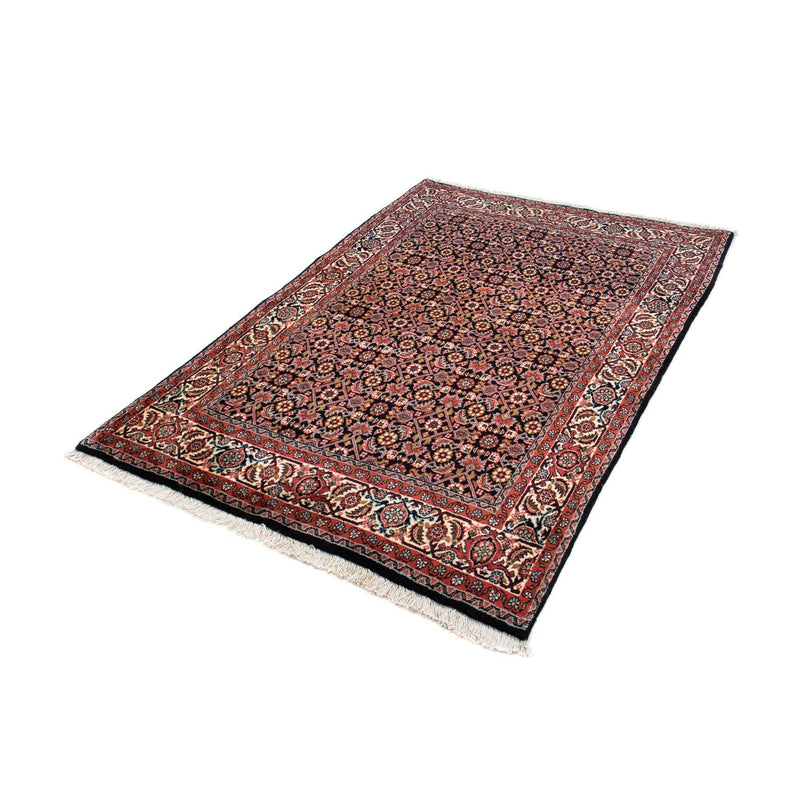 Persisk matta - Bijar - 158 x 110 cm - mörkblå