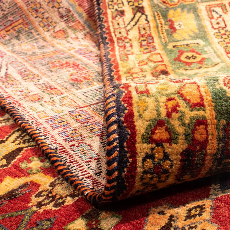 Persisk matta - Nomadic - 288 x 200 cm - mörkröd