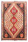 Qashqai Mattan 110x160cm - Persisk matta - Rektangulär / Ljusbrun / 110 x 160 cm Rektangulär