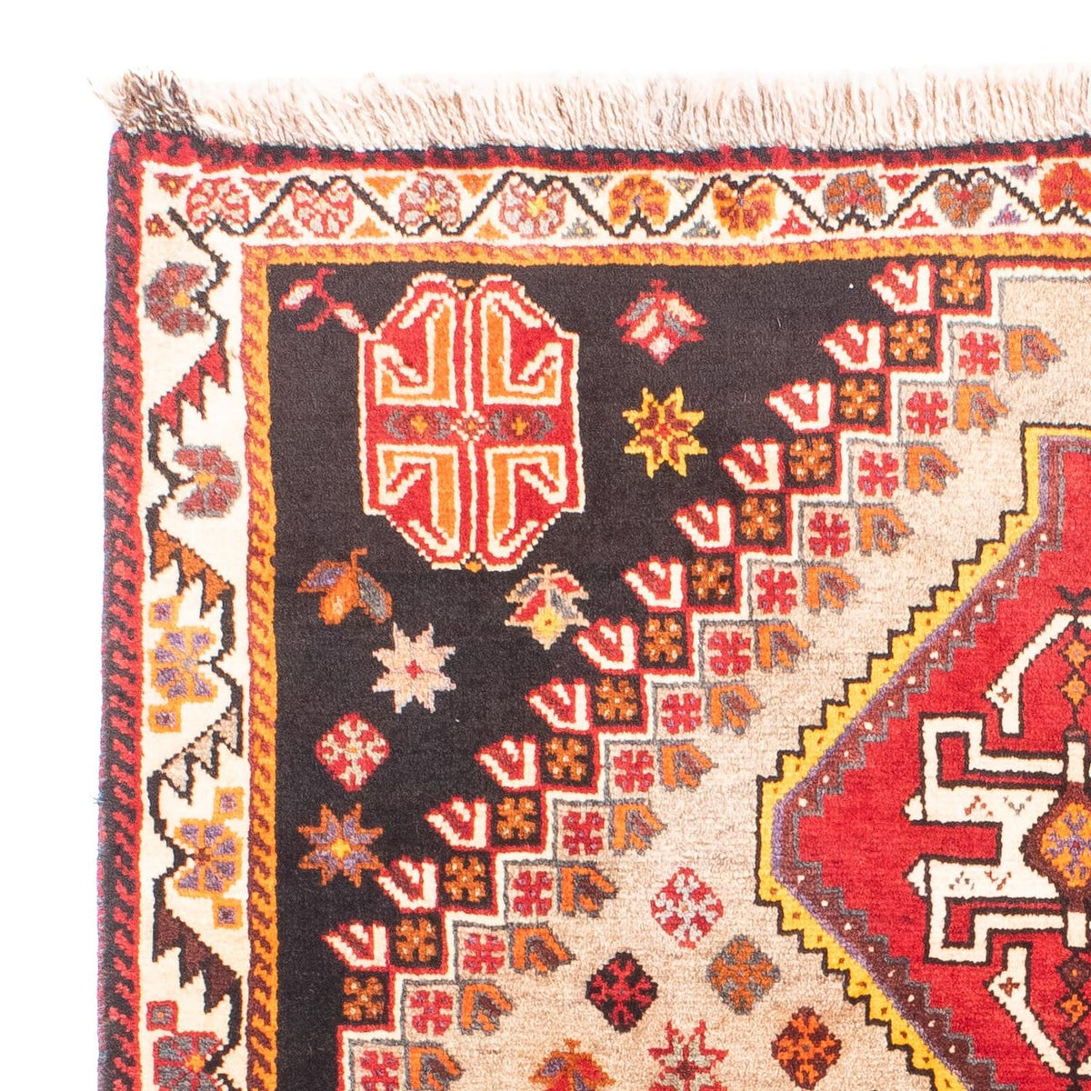 Persisk matta - Nomadic - 160 x 110 cm - ljusbrun