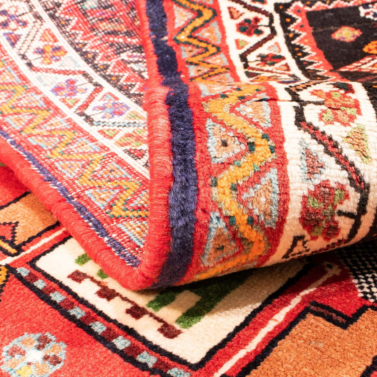 Persisk matta - Nomadic - 165 x 118 cm - mörkröd