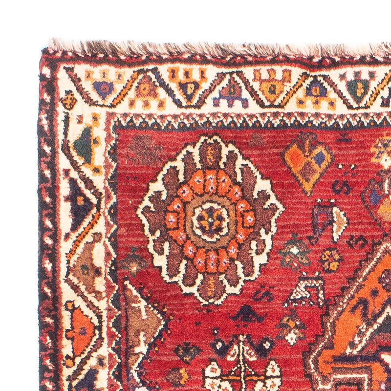 Persisk matta - Nomadic - 152 x 100 cm - mörkröd