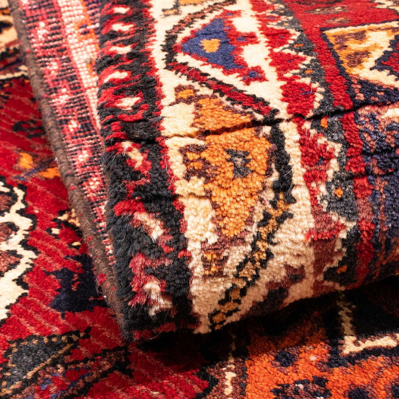 Persisk matta - Nomadic - 152 x 100 cm - mörkröd