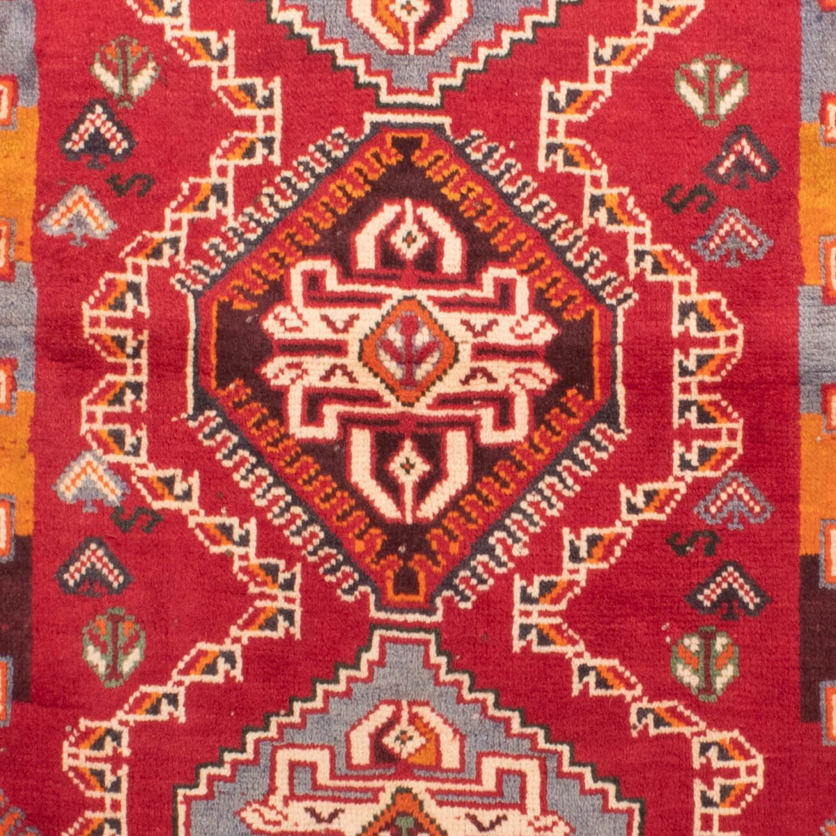 Persisk matta - Nomadic - 155 x 105 cm - mörkröd