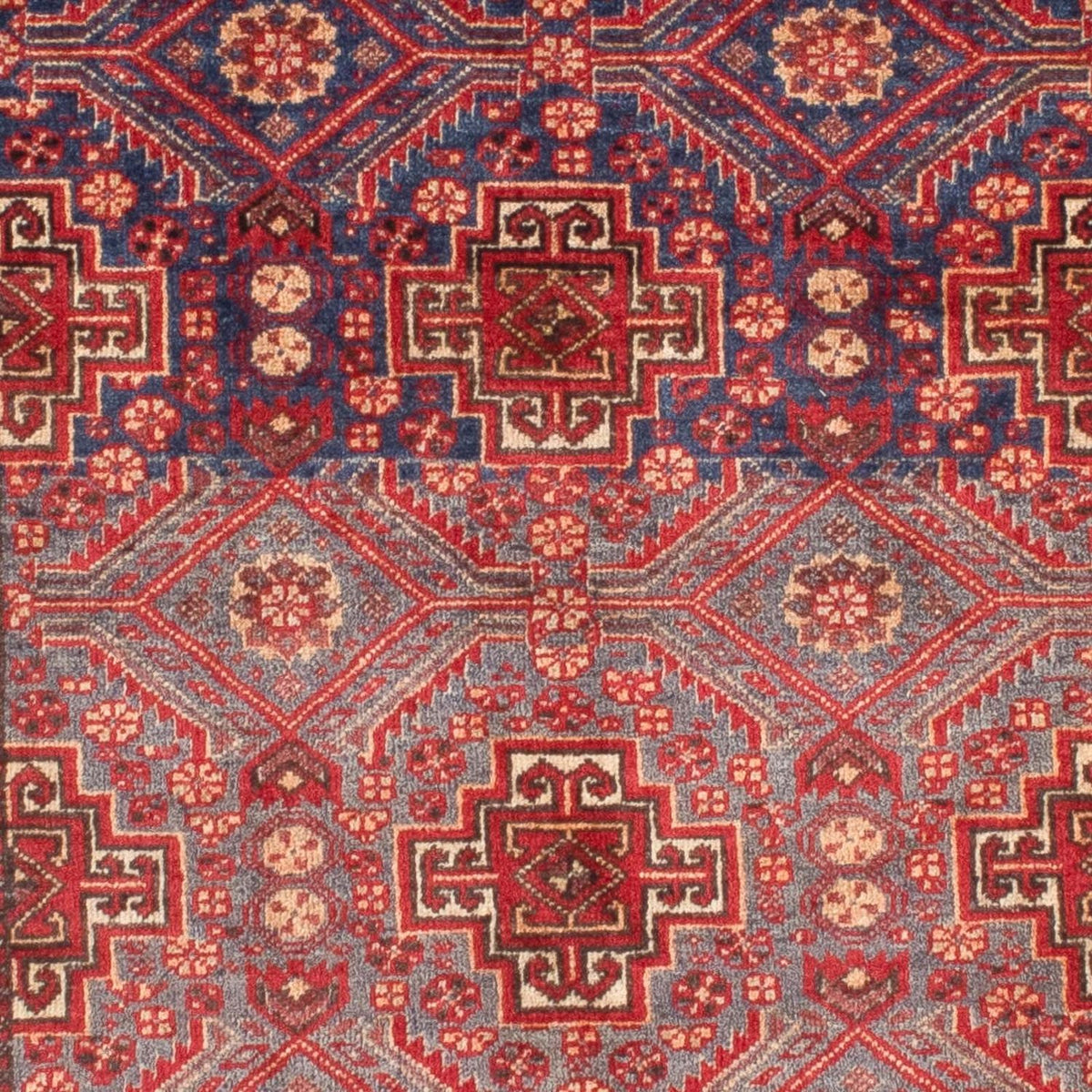 Runner Baluch-matta - 175 x 92 cm - mörkröd