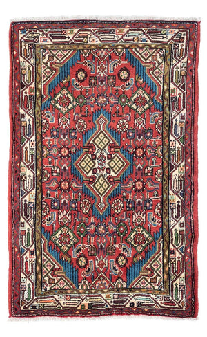 Persisk matta - Nomadic - 128 x 80 cm - ljusröd