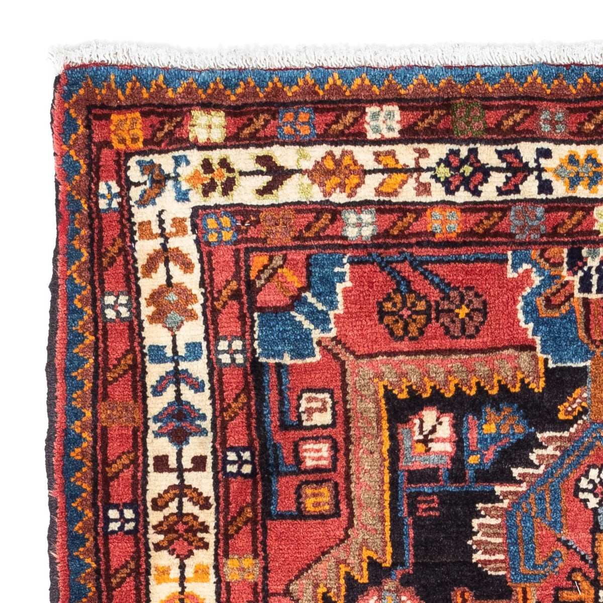 Persisk matta - Nomadic - 122 x 80 cm - ljusröd