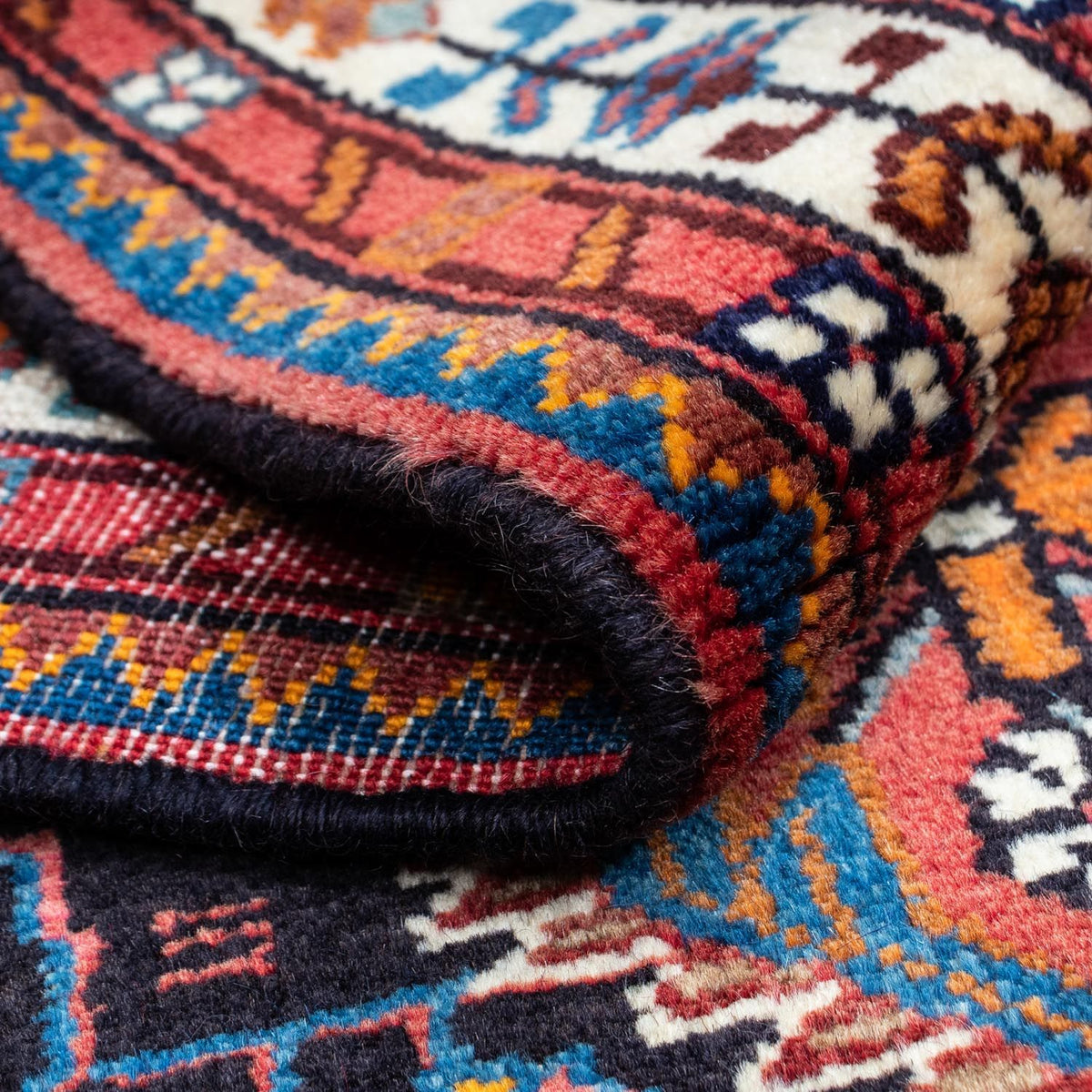 Persisk matta - Nomadic - 122 x 80 cm - ljusröd