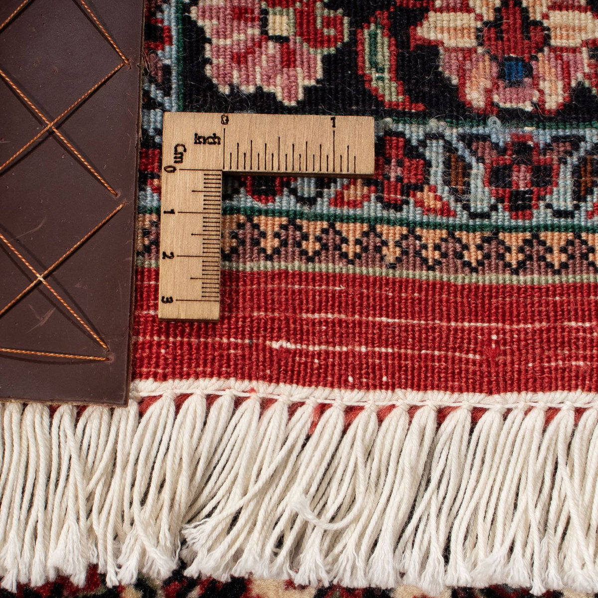 Persisk matta - Bijar - 303 x 203 cm - röd