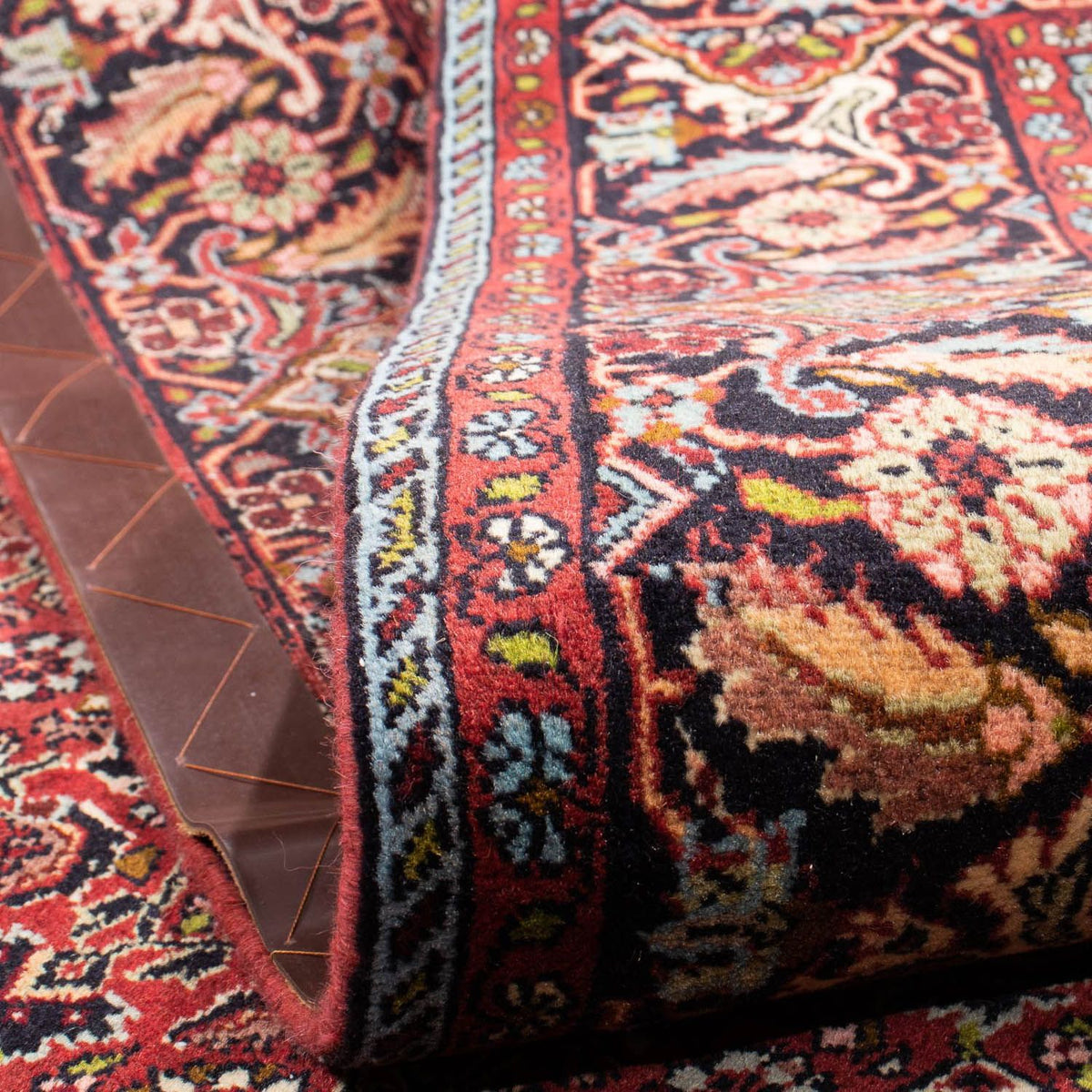 Persisk matta - Bijar - 295 x 200 cm - brun