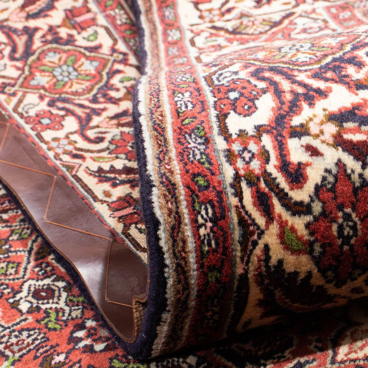 Persisk matta - Bijar - 298 x 200 cm - brun