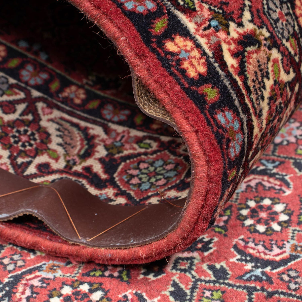 Runner Persisk matta - Bijar - 290 x 85 cm - mörkröd