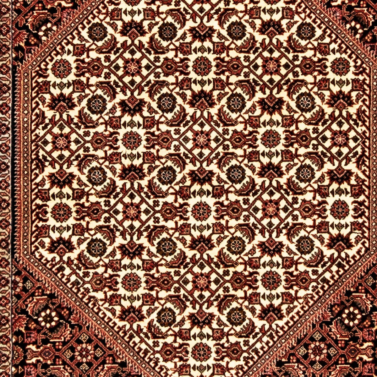 Runner Persisk matta - Bijar - 283 x 80 cm - flerfärgad