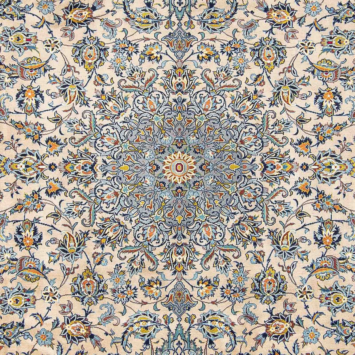 Persiska mattor - Keshan - 398 x 303 cm - beige