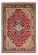 Persisk matta - Tabriz - Royal - 400 x 297 cm - mörkröd