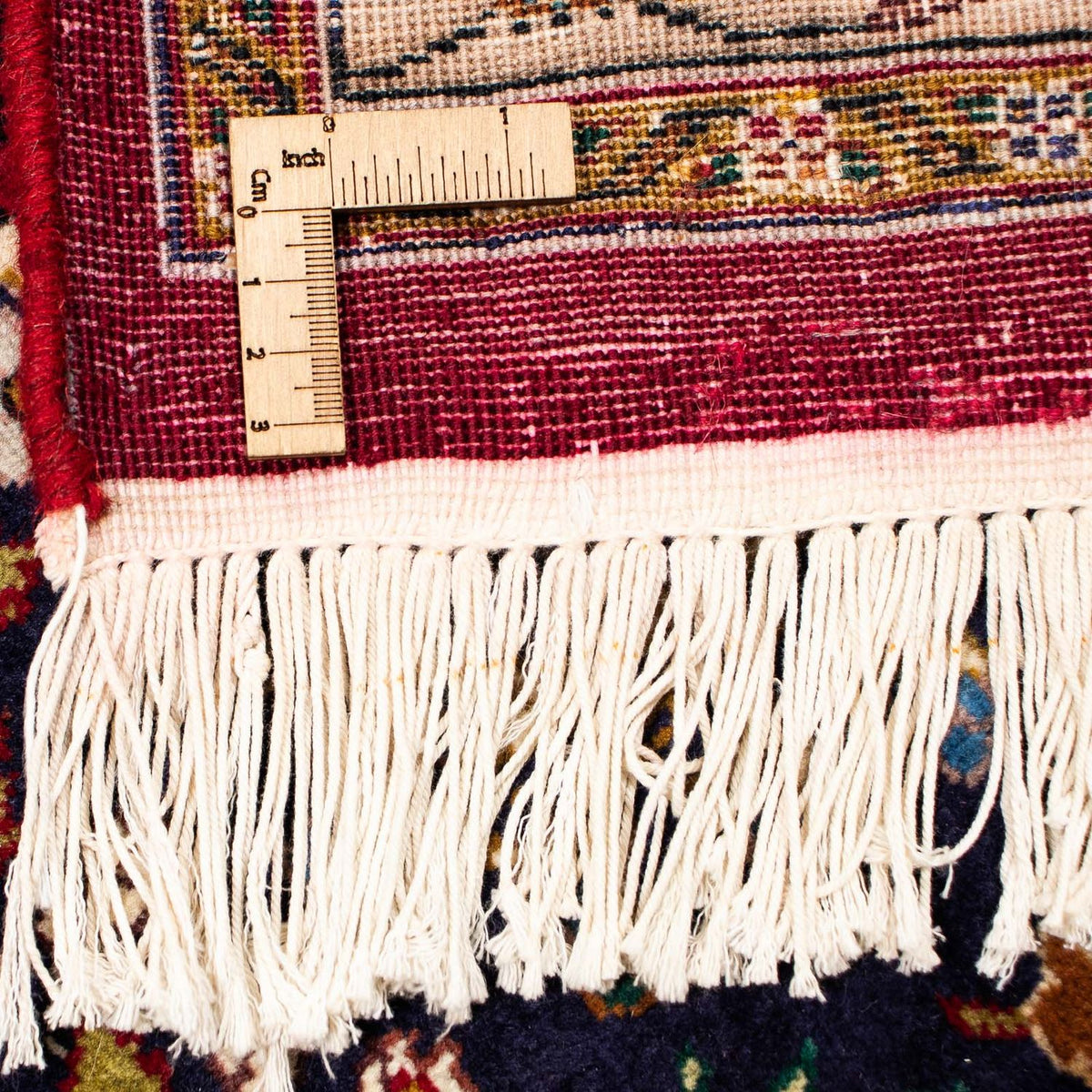 Persisk matta - Tabriz - Royal - 400 x 297 cm - mörkröd