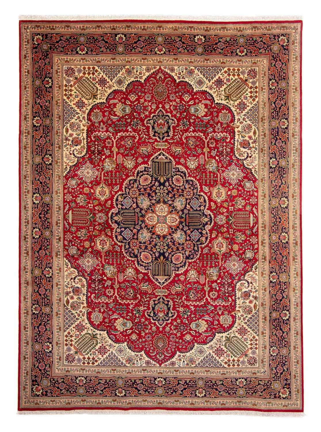 Persisk matta - Tabriz - Royal - 337 x 243 cm - röd