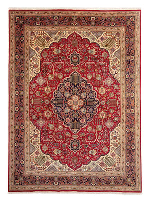 Persisk matta - Tabriz - Royal - 337 x 243 cm - röd
