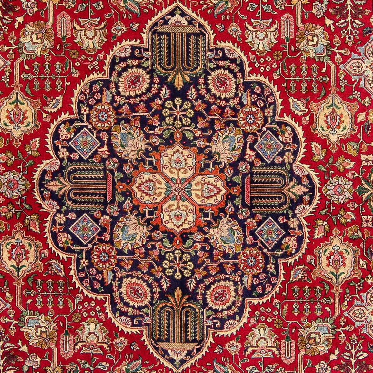 Persisk matta - Tabriz - Royal - 337 x 243 cm - röd