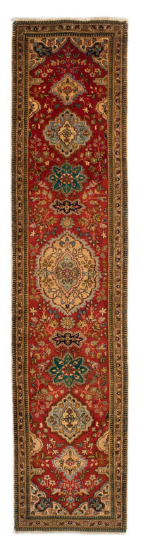 Runner Persisk matta - Tabriz - Royal - 365 x 78 cm - röd
