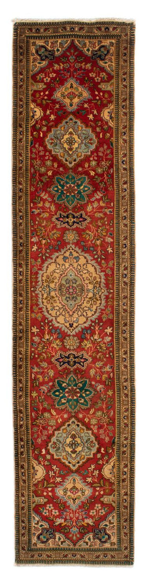 Runner Persisk matta - Tabriz - Royal - 365 x 78 cm - röd