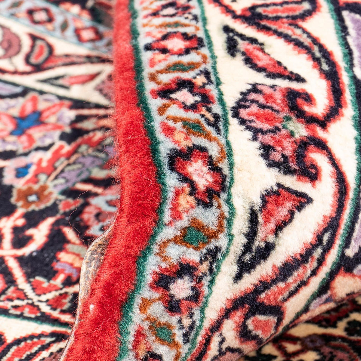 Persisk matta - Bijar - 350 x 254 cm - röd